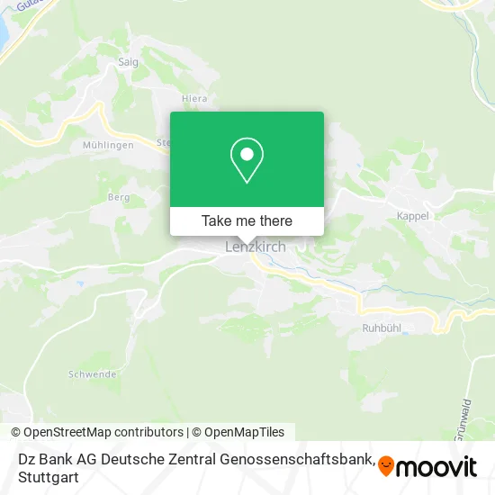Карта Dz Bank AG Deutsche Zentral Genossenschaftsbank
