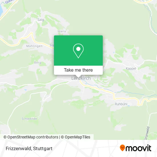 Карта Frizzenwald