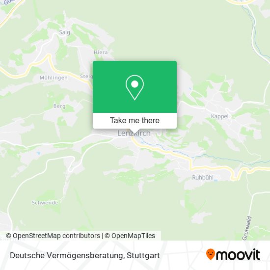 Deutsche Vermögensberatung map