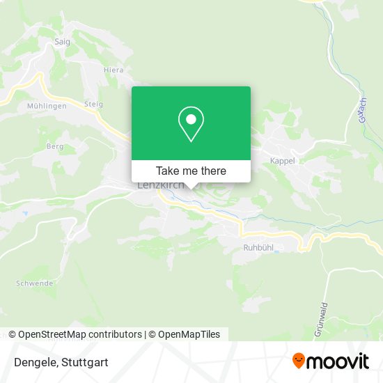 Карта Dengele