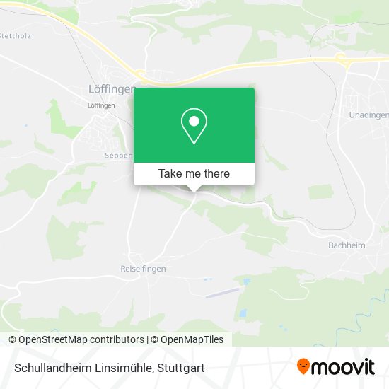Schullandheim Linsimühle map