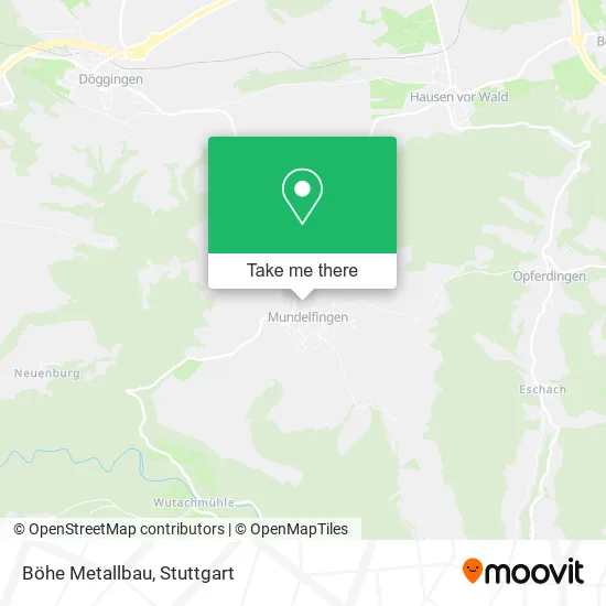 Карта Böhe Metallbau