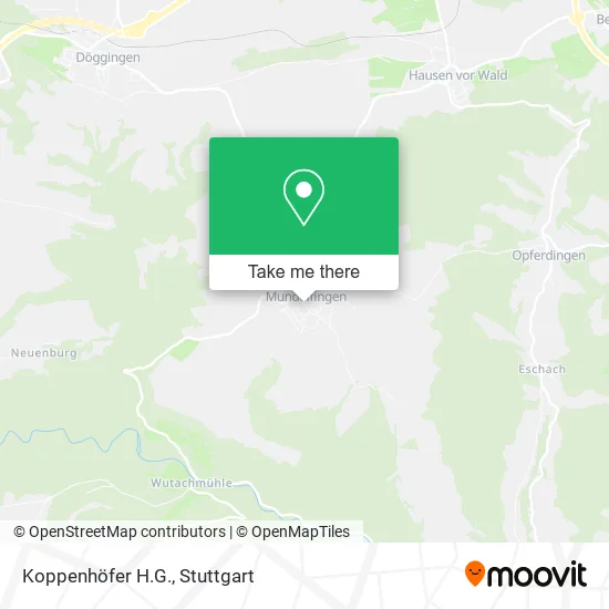 Карта Koppenhöfer H.G.