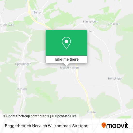 Baggerbetrieb Herzlich Willkommen map