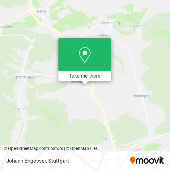 Johann Engesser map