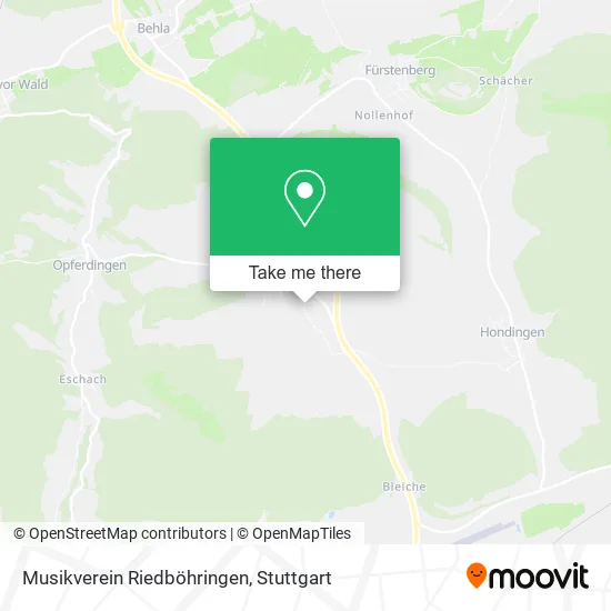 Карта Musikverein Riedböhringen