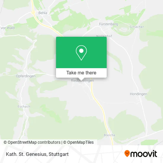 Карта Kath. St. Genesius