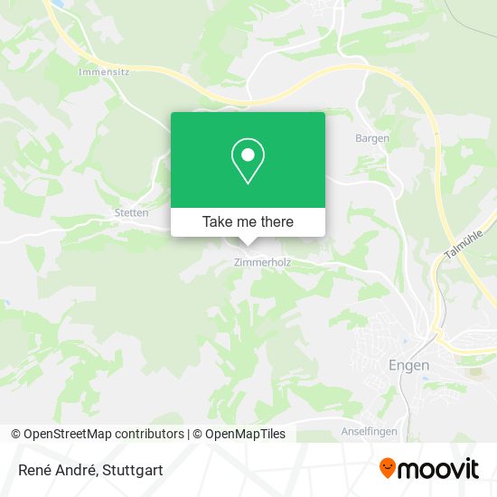 René André map
