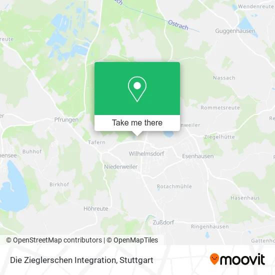 Карта Die Zieglerschen Integration