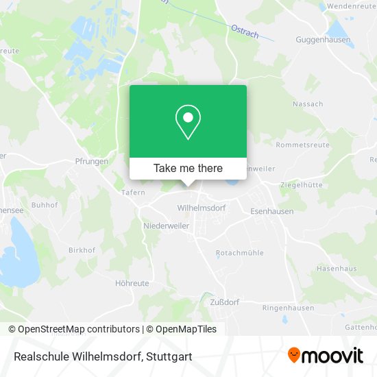 Realschule Wilhelmsdorf map