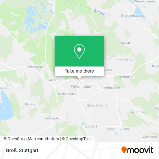 Groß map