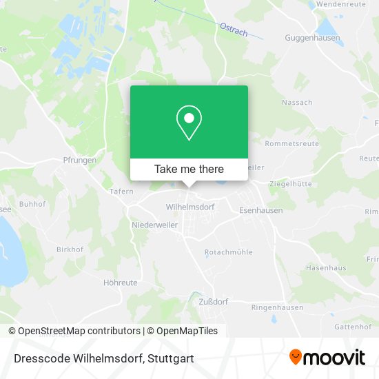 Dresscode Wilhelmsdorf map