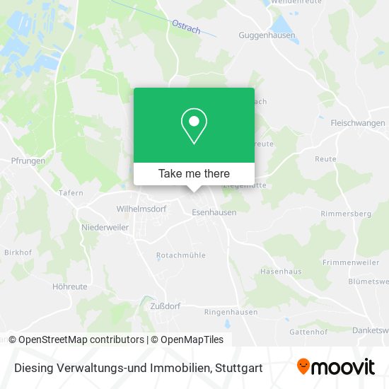 Diesing Verwaltungs-und Immobilien map