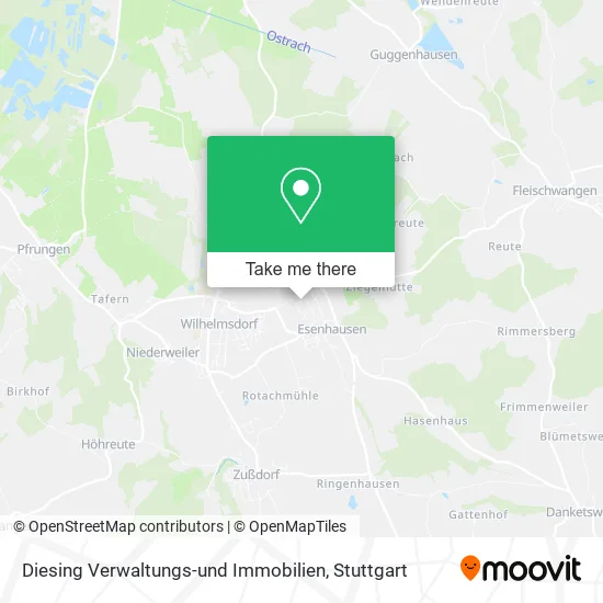 Карта Diesing Verwaltungs-und Immobilien