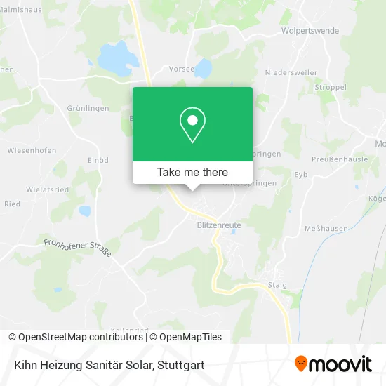 Карта Kihn Heizung Sanitär Solar