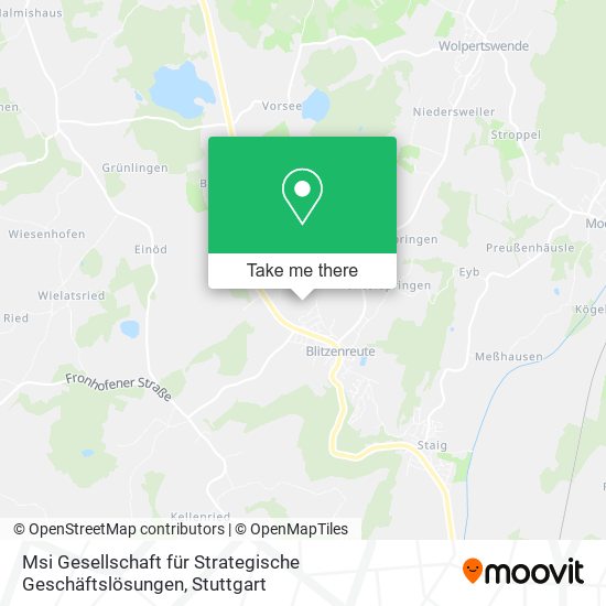 Msi Gesellschaft für Strategische Geschäftslösungen map