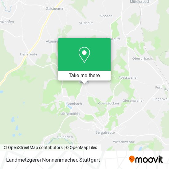Landmetzgerei Nonnenmacher map