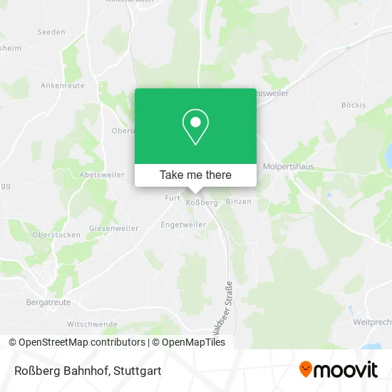 Карта Roßberg Bahnhof