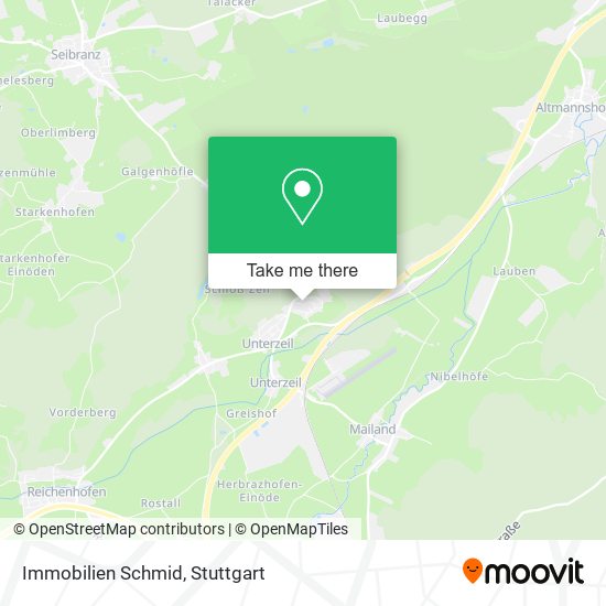 Immobilien Schmid map