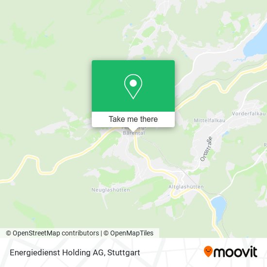 Energiedienst Holding AG map