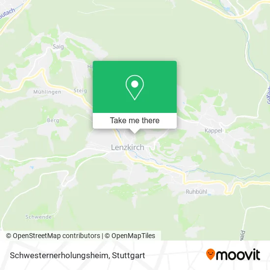 Карта Schwesternerholungsheim