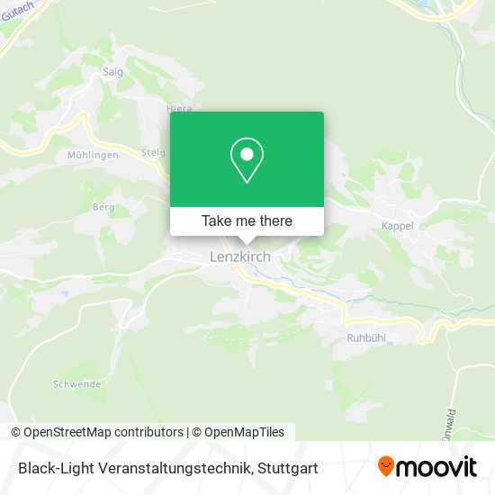 Black-Light Veranstaltungstechnik map