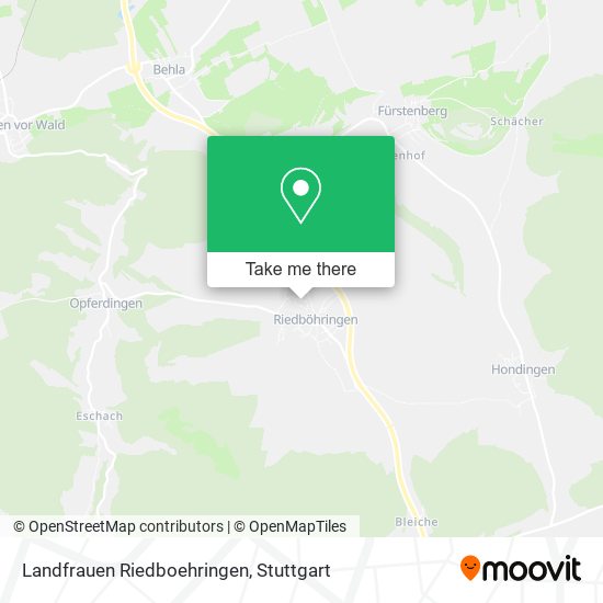Карта Landfrauen Riedboehringen