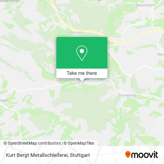 Карта Kurt Bergt Metallschleiferei