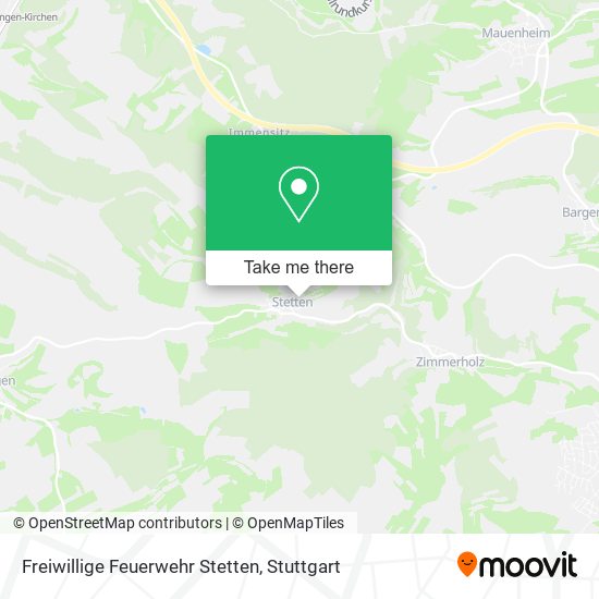Freiwillige Feuerwehr Stetten map