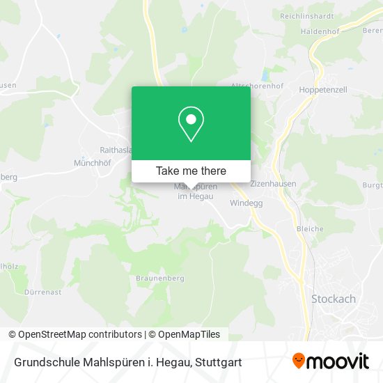 Grundschule Mahlspüren i. Hegau map