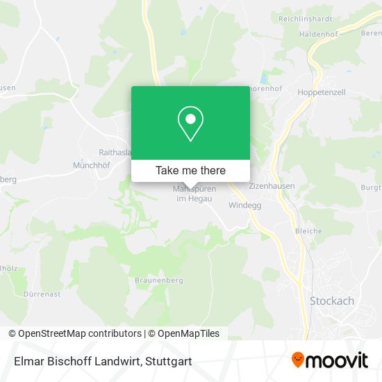 Elmar Bischoff Landwirt map