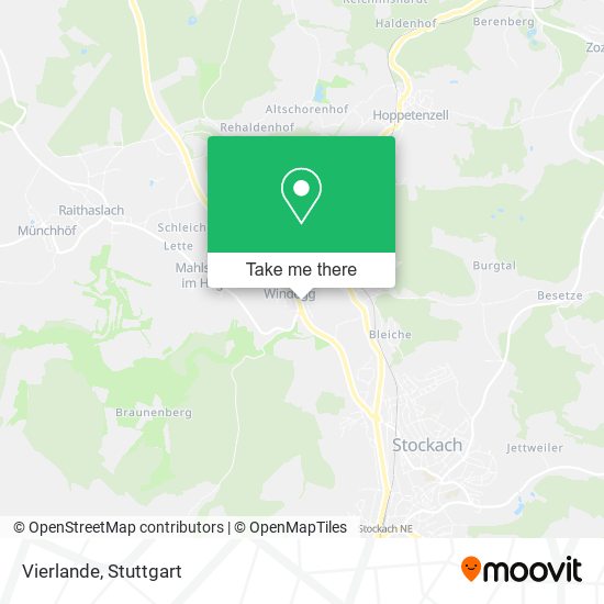 Карта Vierlande