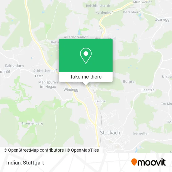 Карта Indian