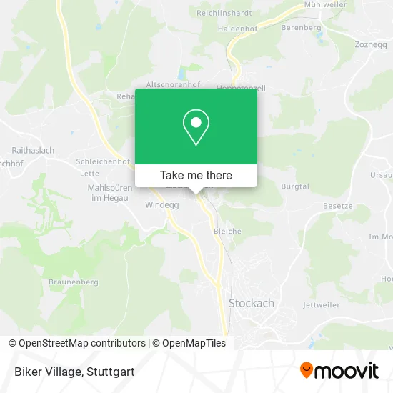 Biker Village map