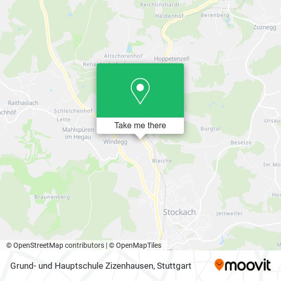 Grund- und Hauptschule Zizenhausen map