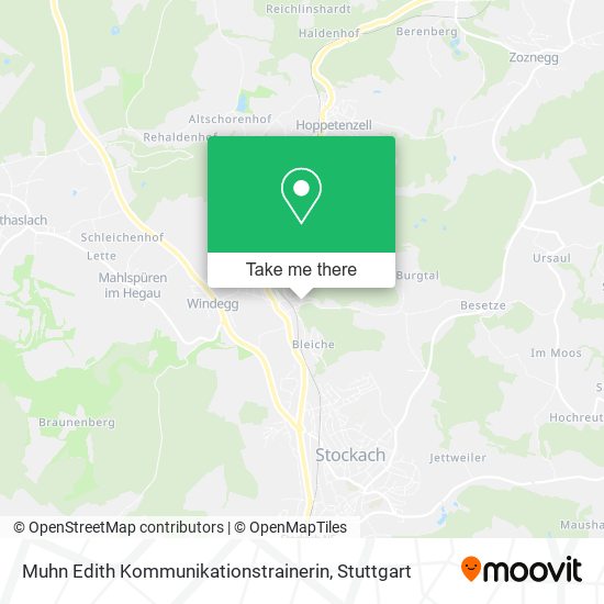 Карта Muhn Edith Kommunikationstrainerin