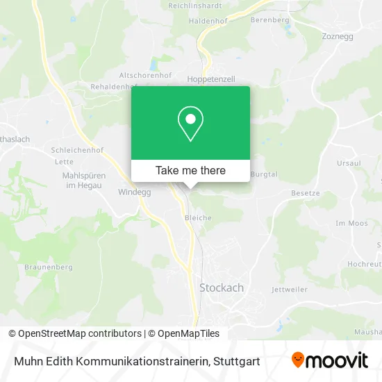 Карта Muhn Edith Kommunikationstrainerin