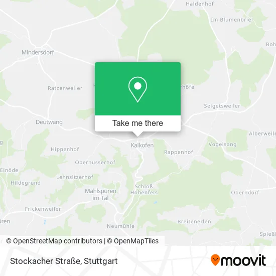 Карта Stockacher Straße