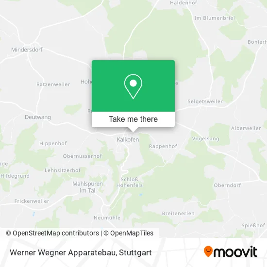 Карта Werner Wegner Apparatebau