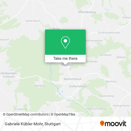 Gabriele Kübler-Mohr map