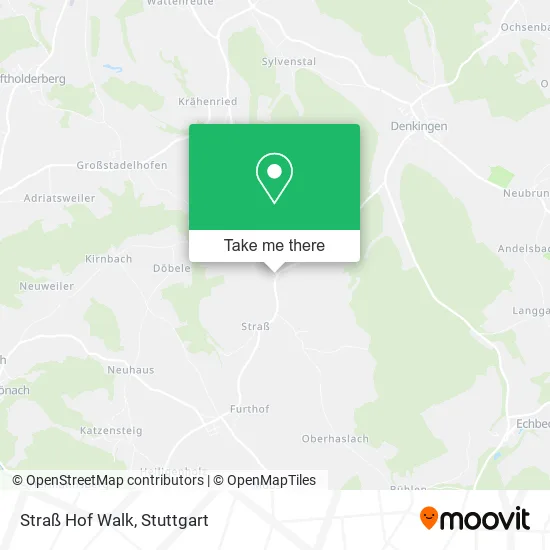 Карта Straß Hof Walk