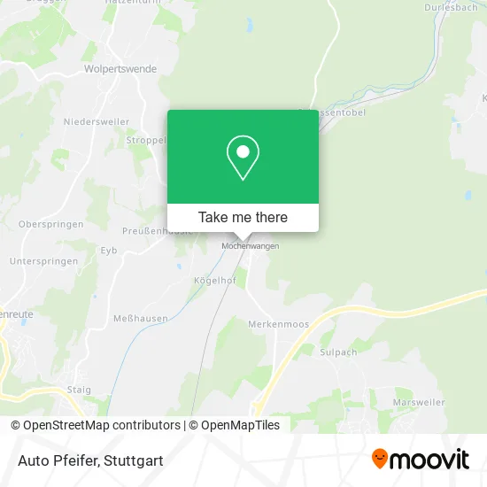 Auto Pfeifer map