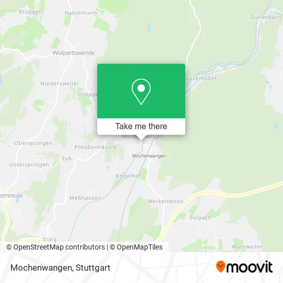 Карта Mochenwangen