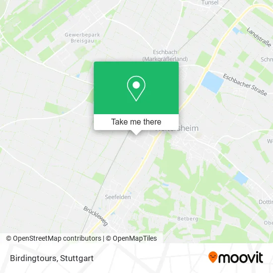 Карта Birdingtours