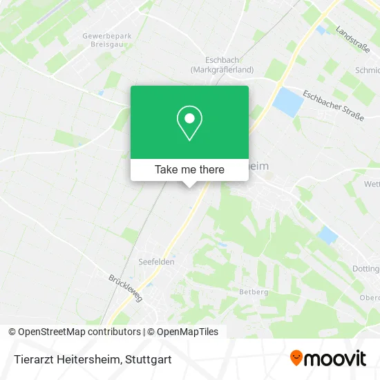 Карта Tierarzt Heitersheim