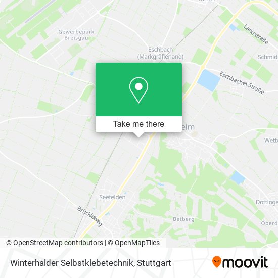 Карта Winterhalder Selbstklebetechnik