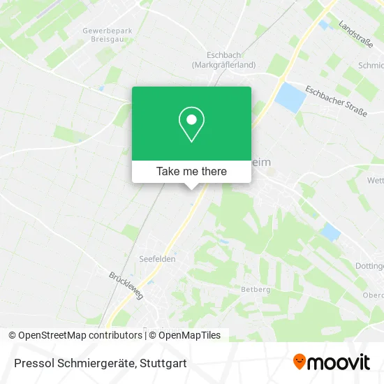 Карта Pressol Schmiergeräte