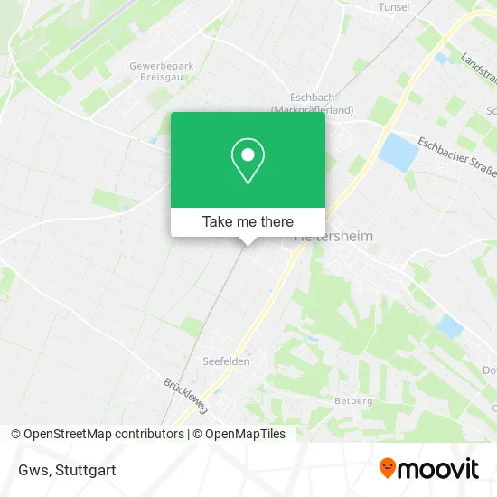 Карта Gws