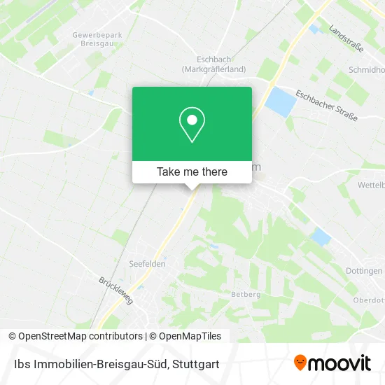 Карта Ibs Immobilien-Breisgau-Süd
