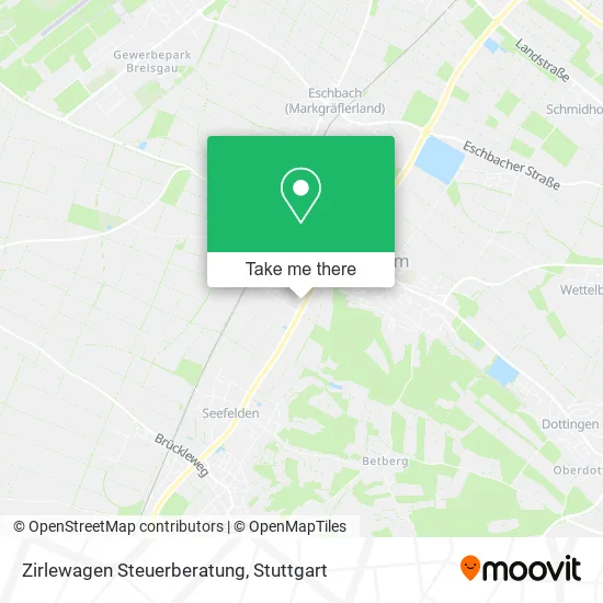 Карта Zirlewagen Steuerberatung